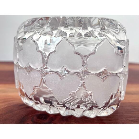 Hofbauer The Byrdes Collection Heart Box 1416 Leaded Crystal Trinket Box NIB - Picture 3 of 15